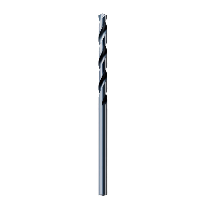 Handree 6 Inch Length Drill Bits, HSS, 135 Degrees Split Point , Straight Shank, Black Oxide Finish