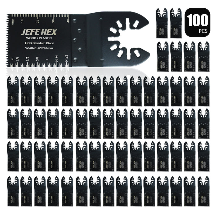 Handree Oscillating Saw Blades 1-3/8 Inch (100 PCS)