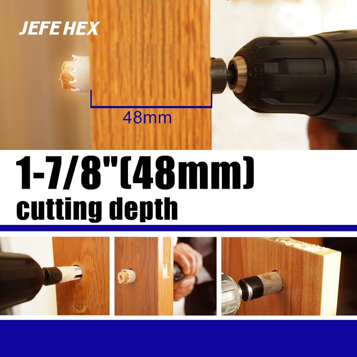 Handree 13 Pcs Bi-Metal Hole Saw Set